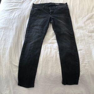 SIWY Los Angeles black skinny low rise jeans